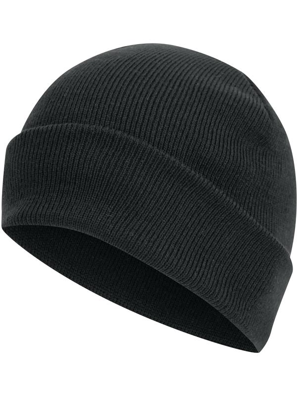 Absolute Apparel Knitted Recycled Acrylic Turn Up Beanie Adult