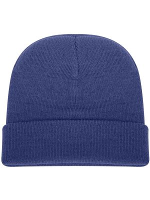 Absolute Apparel Knitted Recycled Acrylic Turn Up Beanie Adult - Image 8
