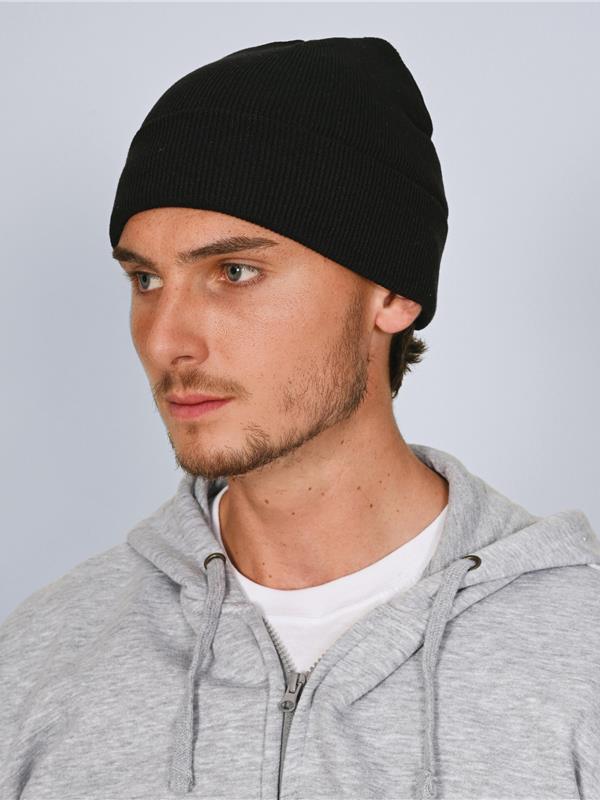 Absolute Apparel Knitted Recycled Acrylic Turn Up Beanie Adult