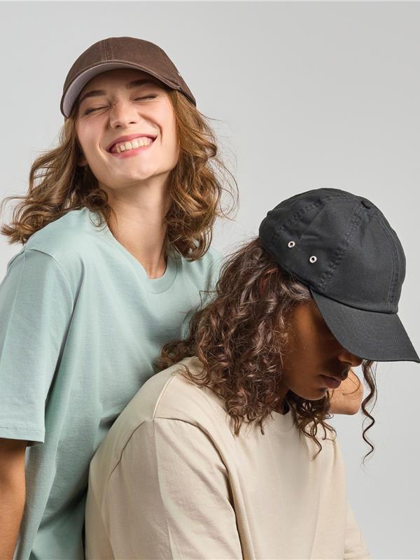 Atlantis Action S 6 Panel Unstructured Low Profile Curved Visor Chino Organic Cap Adult