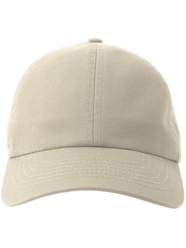 Atlantis Action S 6 Panel Unstructured Low Profile Curved Visor Chino Organic Cap Adult