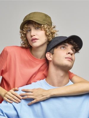 Atlantis Army S 1 Panel Unstructured Curved Visor Ripstop Organic Military Cap Adult