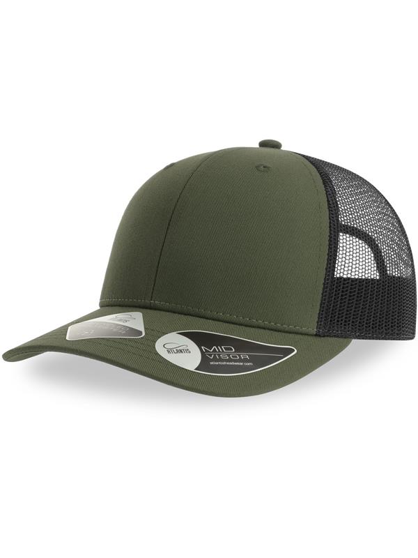 Atlantis Bryce Recycled Trucker 6 Panel Cap Adult