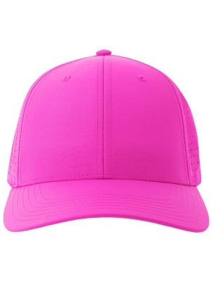 Atlantis Breezy S 6 Panel Structured Mid Profile Mid Visor Nylon Recycled Trucker Cap Adult - Image 12