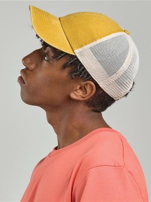 Atlantis Case Pigment Dyed 6 Panel Trucker Cap Adult - Image 17