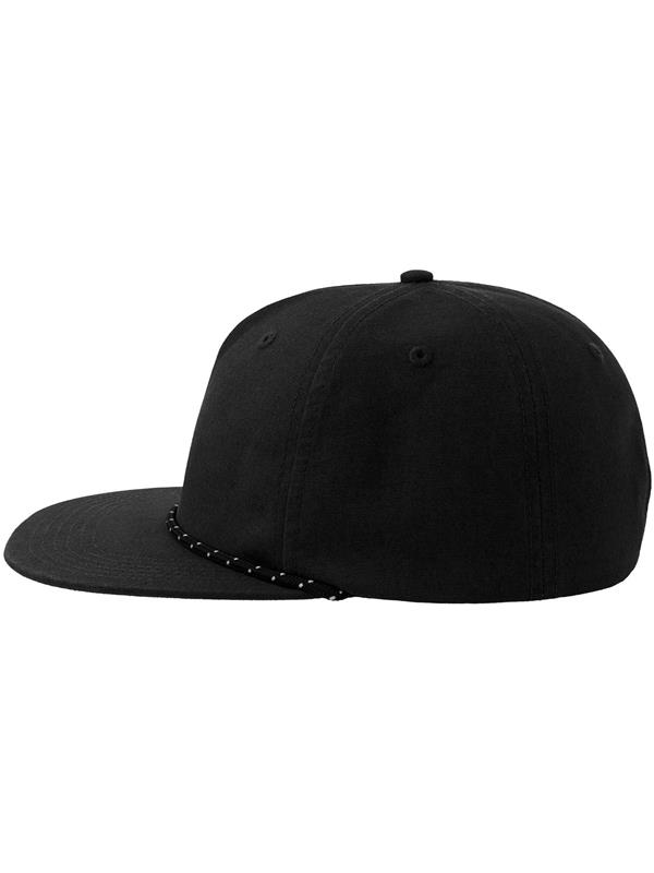 Atlantis Chao 5 Panel Unstructured Low Profile Flat Visor With Rope Organic Cap Adult