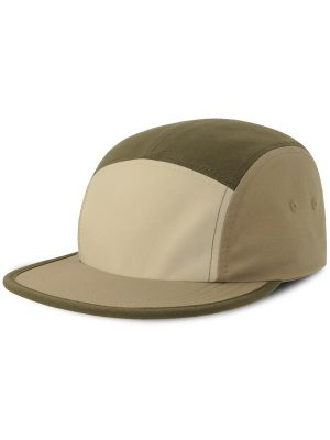 Atlantis Darwin 5 Panel Unstructured Low Profile Flat Visor Organic Camper Cap Adult - Image 5