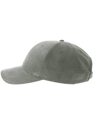 Atlantis Fam S 6 Panel Structured Low Profile Mid Visor Suede Recycled Cap Adult - Image 14