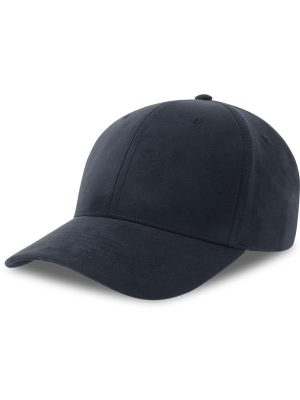 Atlantis Fam S 6 Panel Structured Low Profile Mid Visor Suede Recycled Cap Adult - Image 20