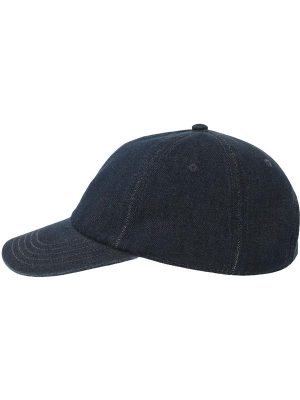 Atlantis Iraya 5 Panel Unstructured Low Profile Mid Visor Denim Recycled Cap Adult - Image 5
