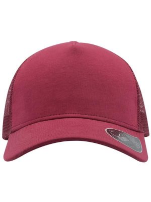 Atlantis Rapper Jersey Mid Visor Trucker Cap Adult - Image 5