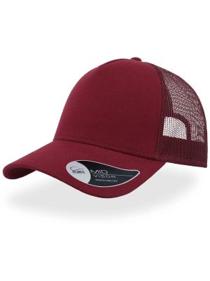 Atlantis Rapper Jersey Mid Visor Trucker Cap Adult - Image 8