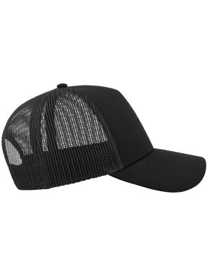 Atlantis Rapper Cotton 5 Panel Trucker Cap Adult - Image 3