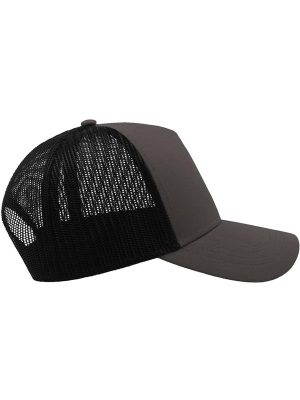 Atlantis Rapper Cotton 5 Panel Trucker Cap Adult - Image 11