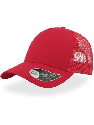 Atlantis Rapper Cotton 5 Panel Trucker Cap Adult - Image 40