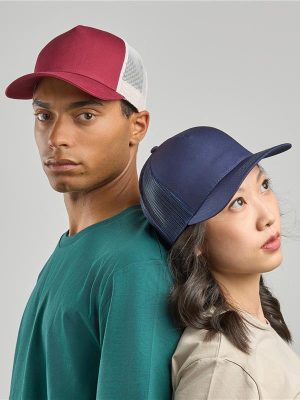 Atlantis Rapper Cotton 5 Panel Trucker Cap Adult - Image 53