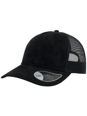 Atlantis Rapper Suede 5 Panel Trucker Cap Adult - Image 13