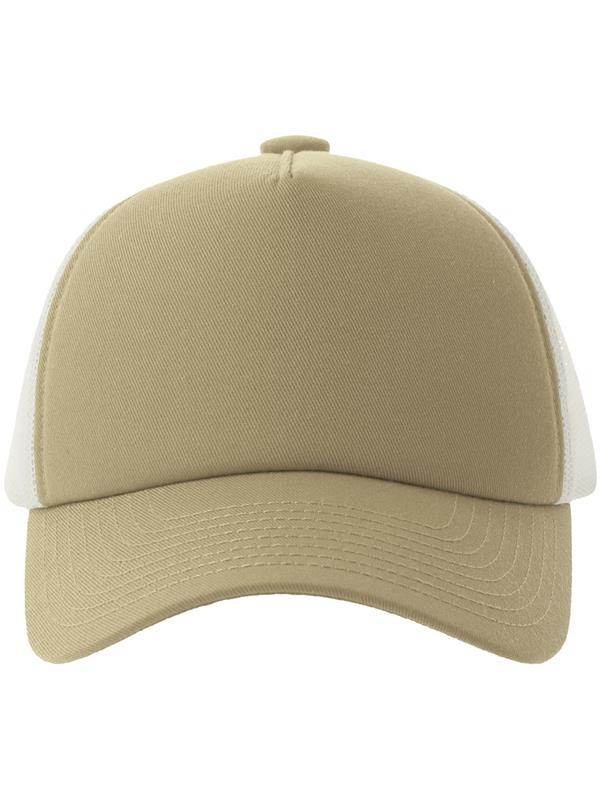 Atlantis Record S 5 Panel Structured High Profile Mid Visor Recycled Trucker Cap Adult