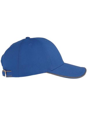 Atlantis Reflect 6 Panel Reflective Piping Baseball Cap Adult - Image 6