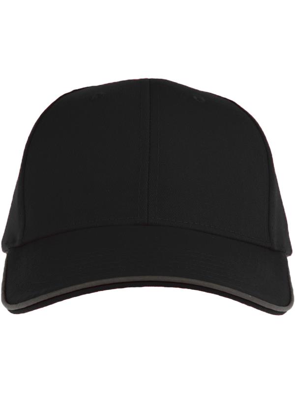 Atlantis Reflect 6 Panel Reflective Piping Baseball Cap Adult