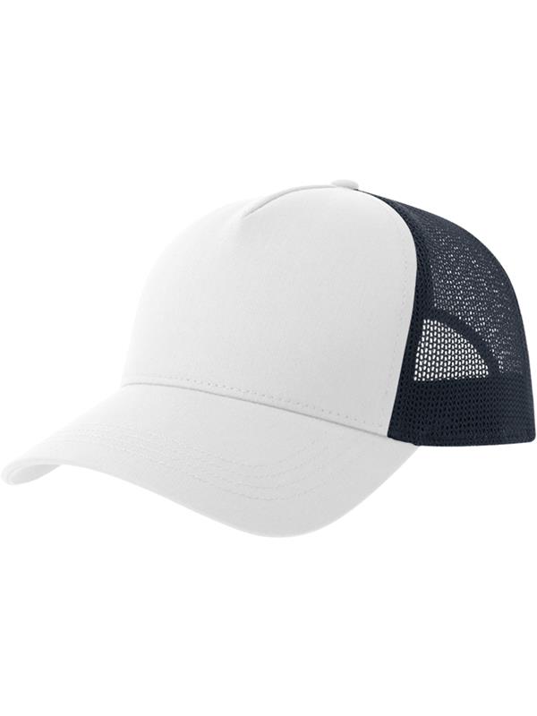 Atlantis Rapper Cotton S 5 Panel Sustainable Trucker Cap Adult