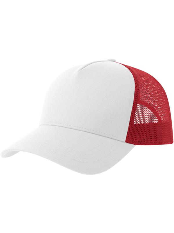 Atlantis Rapper Cotton S 5 Panel Sustainable Trucker Cap Adult