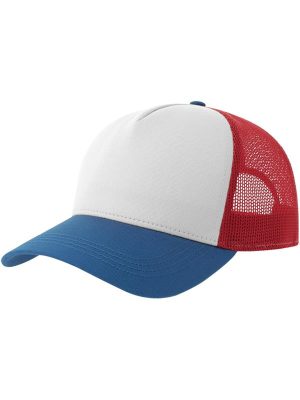 Atlantis Rapper Cotton S 5 Panel Sustainable Trucker Cap Adult - Image 6