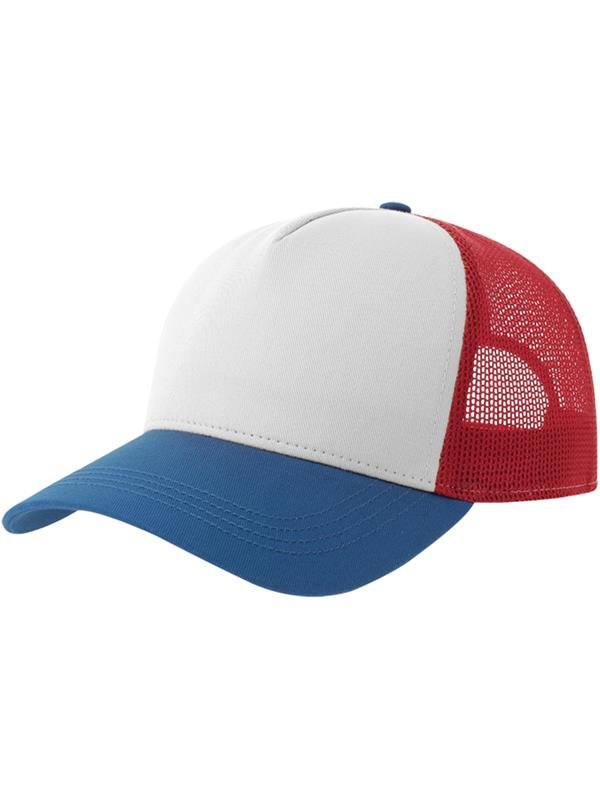 Atlantis Rapper Cotton S 5 Panel Sustainable Trucker Cap Adult