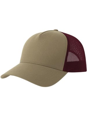 Atlantis Rapper Cotton S 5 Panel Sustainable Trucker Cap Adult - Image 17