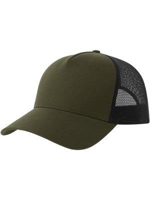 Atlantis Rapper Cotton S 5 Panel Sustainable Trucker Cap Adult - Image 27