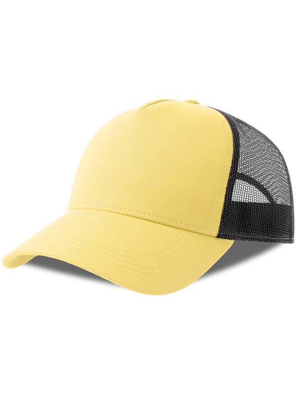 Atlantis Rapper Cotton S 5 Panel Sustainable Trucker Cap Adult