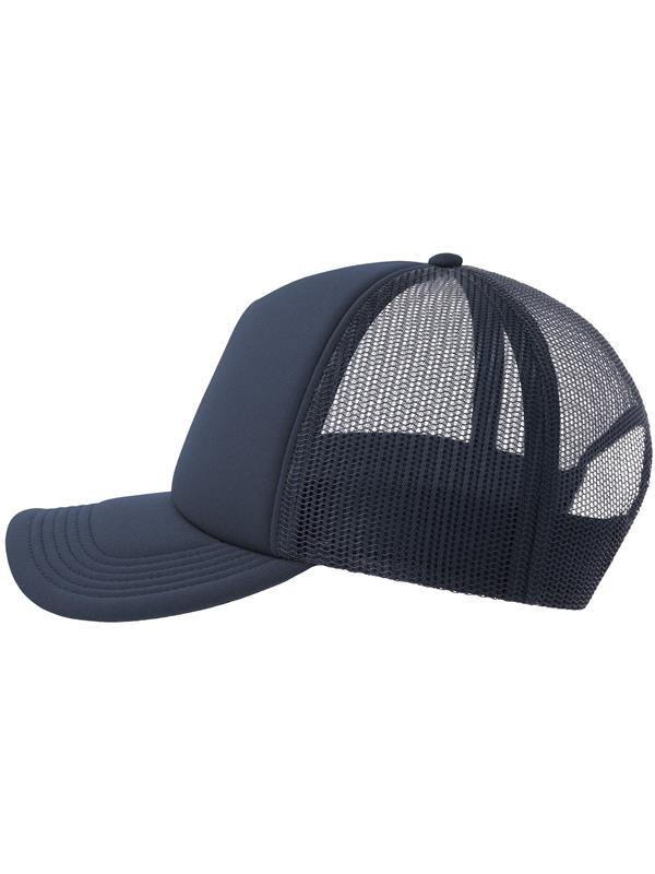 Atlantis Rapper S 5 Panel Structured Foam Mid Profile Curved Visor Recycled Trucker Cap Adult