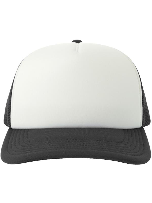 Atlantis Rapper S 5 Panel Structured Foam Mid Profile Curved Visor Recycled Trucker Cap Adult
