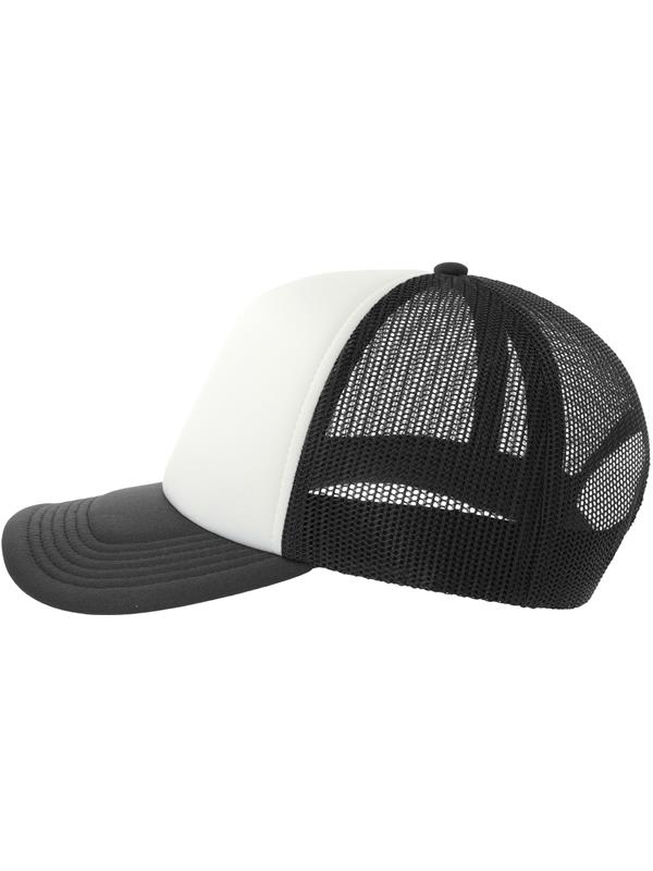 Atlantis Rapper S 5 Panel Structured Foam Mid Profile Curved Visor Recycled Trucker Cap Adult