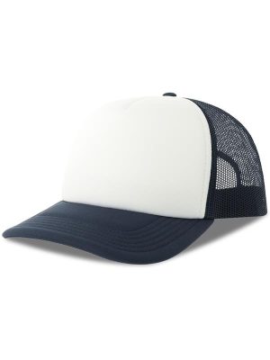Atlantis Rapper S 5 Panel Structured Foam Mid Profile Curved Visor Recycled Trucker Cap Adult - Image 43
