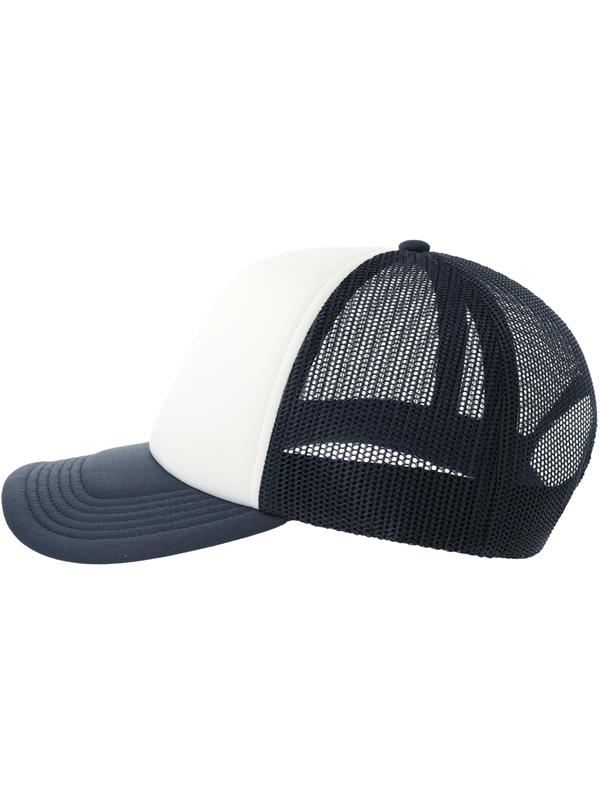 Atlantis Rapper S 5 Panel Structured Foam Mid Profile Curved Visor Recycled Trucker Cap Adult
