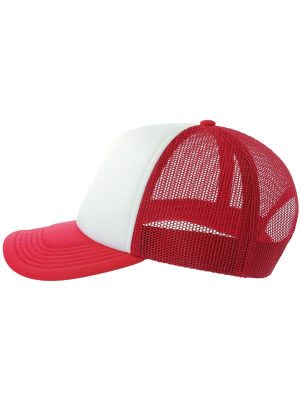 Atlantis Rapper S 5 Panel Structured Foam Mid Profile Curved Visor Recycled Trucker Cap Adult - Image 52