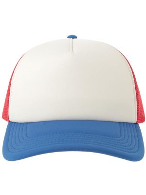 Atlantis Rapper S 5 Panel Structured Foam Mid Profile Curved Visor Recycled Trucker Cap Adult - Image 60