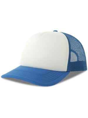 Atlantis Rapper S 5 Panel Structured Foam Mid Profile Curved Visor Recycled Trucker Cap Adult - Image 64