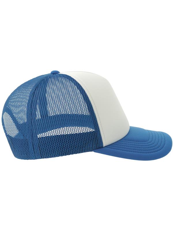 Atlantis Rapper S 5 Panel Structured Foam Mid Profile Curved Visor Recycled Trucker Cap Adult