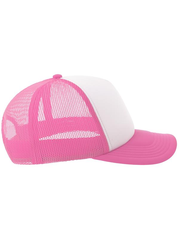 Atlantis Rapper S 5 Panel Structured Foam Mid Profile Curved Visor Recycled Trucker Cap Adult