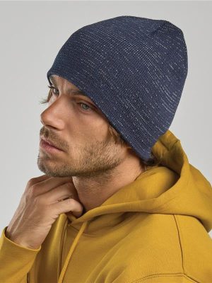 Atlantis Shine Recycled Short Beanie With Reflective Thread Adult - Image 15