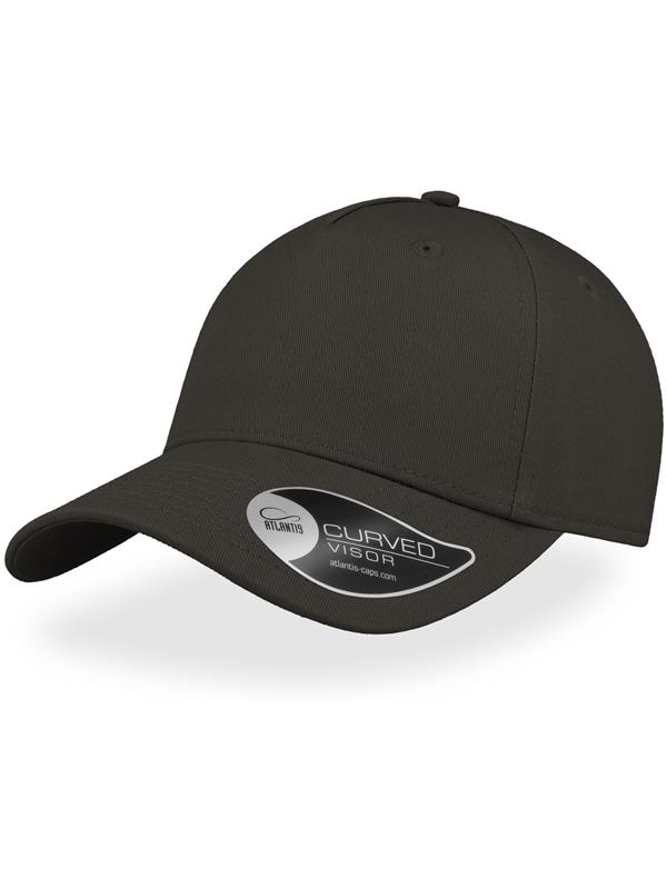 Atlantis Shot Curved Visor 5 Panel Structured Cap Adult