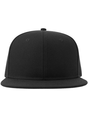 Atlantis Snapback Flat Visor 6 Panel Sustainable Cap Adult - Image 2