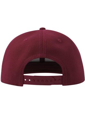 Atlantis Snapback Flat Visor 6 Panel Sustainable Cap Adult - Image 7