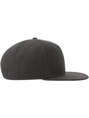 Atlantis Snapback Flat Visor 6 Panel Sustainable Cap Adult - Image 12
