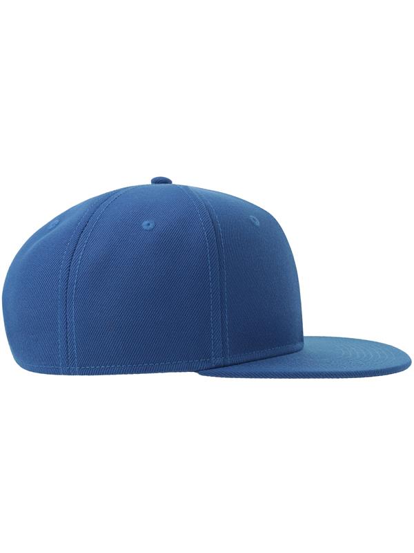 Atlantis Snapback Flat Visor 6 Panel Sustainable Cap Adult