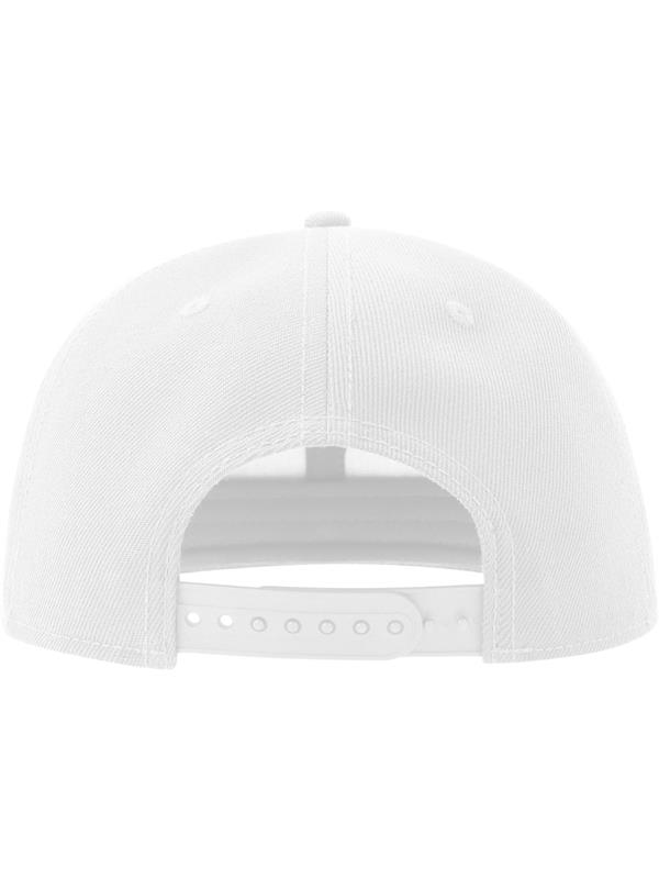 Atlantis Snapback Flat Visor 6 Panel Sustainable Cap Adult