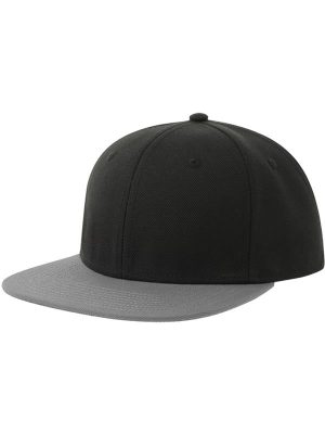 Atlantis Snapback Flat Visor 6 Panel Sustainable Cap Adult - Image 34