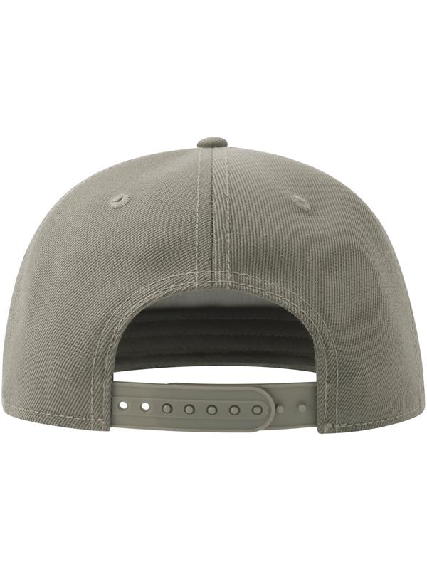 Atlantis Snapback Flat Visor 5 Panel Sustainable Cap Adult